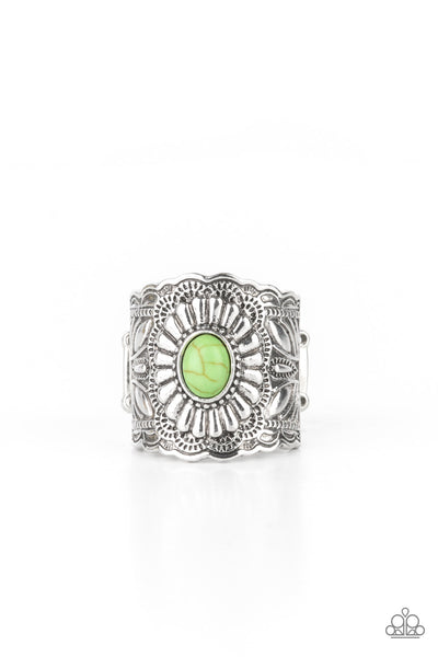 Exquisitely Ornamental - Green Bracelet Paparazzi