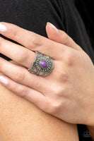 Exquisitely Ornamental - Purple Ring Paparazzi