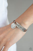 Believe and Let Go - Brown Bracelet Paparazzi