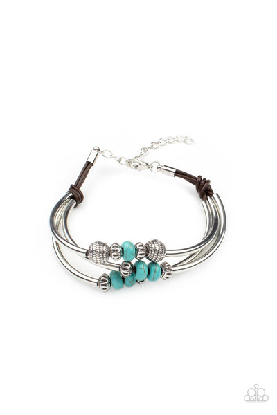 Road Trip Rebel  - Blue Urban Bracelet