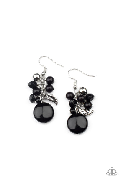 Whimsically Musical - Black Earrings Paparazzi