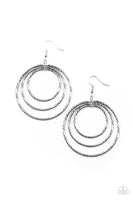 Vintage Vertigo - Silver Earrings Paparazzi