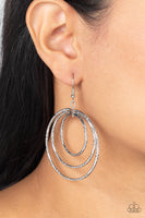 Vintage Vertigo - Silver Earrings Paparazzi