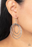 Vintage Vertigo - Silver Earrings Paparazzi