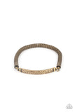 Fearlessly Unfiltered - Brass Bracelet Paparazzi