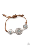 Bohemian Botany - Blue Urban Bracelet Paparazzi