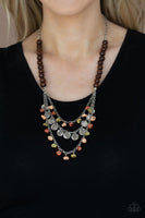 Plains Paradise - Multi-Colored Necklace Paparazzi