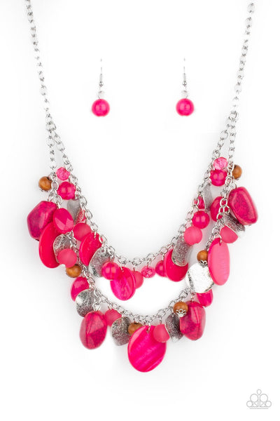 Spring Goddess - Pink Necklace Paparazzi