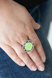 Encompassing Pearlescence - Green Ring Paparazzi