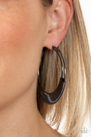 Artisan Attitude - Black Earrings Paparazzi