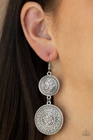 Road Trip Paradise - Silver Earrings Paparazzi