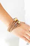 Canyon Flight - Yellow Bracelet Paparazzi