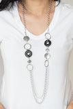 Grounded Glamour - Black Necklace Paparazzi