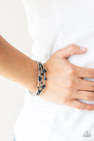 Cosmic Candescence - Blue Bracelet Paparazzi