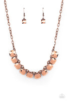 Radiance Squared - Copper Necklace Paparazzi