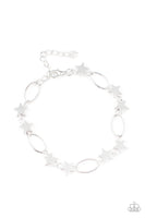 Stars and Sparks - Silver Bracelet Paparazzi