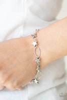 Stars and Sparks - Silver Bracelet Paparazzi