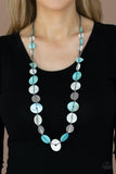 Seashore Spa - Blue Necklace Paparazzi