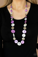 Seashore Spa - Purple Necklace Paparazzi