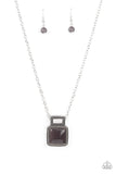 Ethereally Elemental - Silver Necklace Paparazzi