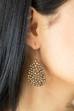 Daydreamy Dazzle - Copper Earrings Paparazzi