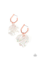 Jaw-Droppingly Jelly - Copper Earrings Paparazzi