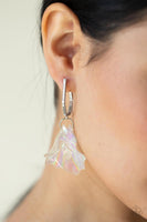 Jaw-Droppingly Jelly - Silver Earrings Paparazzi