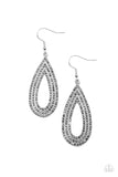 Exquisite Exaggeration - Silver Earrings Paparazzi