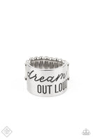 Dream Louder Silver Ring Paparazzi