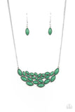 Eden Escape - Green Necklace Paparazzi