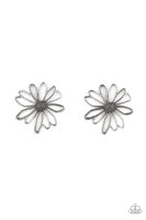 Artisan Arbor - Silver Flower Earrings Paparazzi