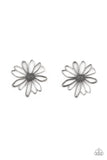 Artisan Arbor - Silver Flower Earrings Paparazzi