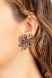 Artisan Arbor - Silver Flower Earrings Paparazzi