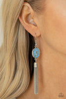 Oceanic Opalescence - Blue Earrings Paparazzi