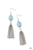 Oceanic Opalescence - Blue Earrings Paparazzi