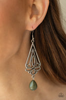 Transcendent Trendsetter - Green Earrings Paparazzi