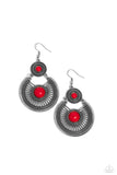 A Wild Bunch - Red Earrings