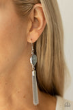 Oceanic Opalescence - Silver Earrings Paparazzi