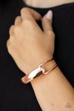 Couture-Clutcher - Copper Bracelet Paparazzi