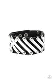 Rebel Rumble - Black & White Bracelet Paparazzi