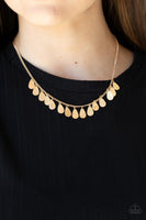 Eastern CHIME Zone - Gold Necklace Paparazzi