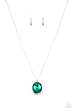 Fashion Finale - Green Necklace Paparazzi