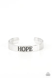 Hope Makes The World Go Round - Silver Bracelet Paparazzi