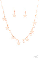 Starry Shindig - Copper Necklace Paparazzi