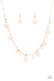 Starry Shindig - Copper Necklace Paparazzi