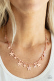 Starry Shindig - Copper Necklace Paparazzi