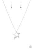 Light Up The Sky - Silver Star Necklace Paparazzi