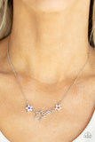 Proudly Patriotic - Blue Necklace Paparazzi