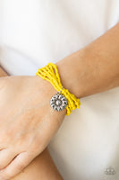 Badlands Botany - Yellow Bracelet Paparazzi