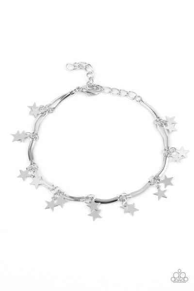 Party in the USA - Silver Bracelet Paparazzi